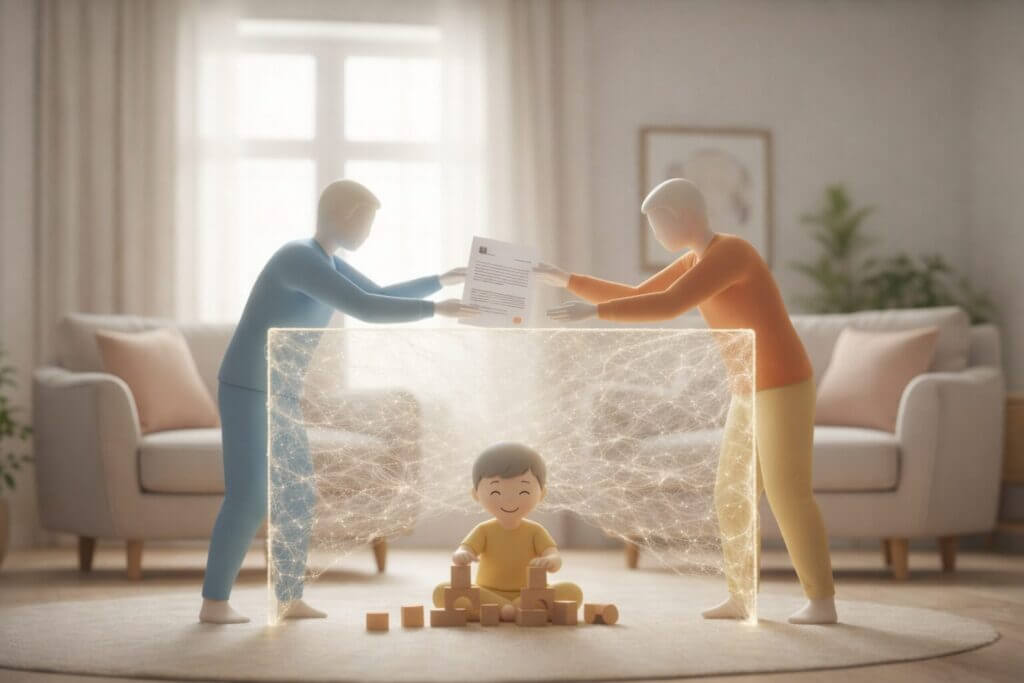Keeping Kids Out of the Middle During Divorce Negotiations